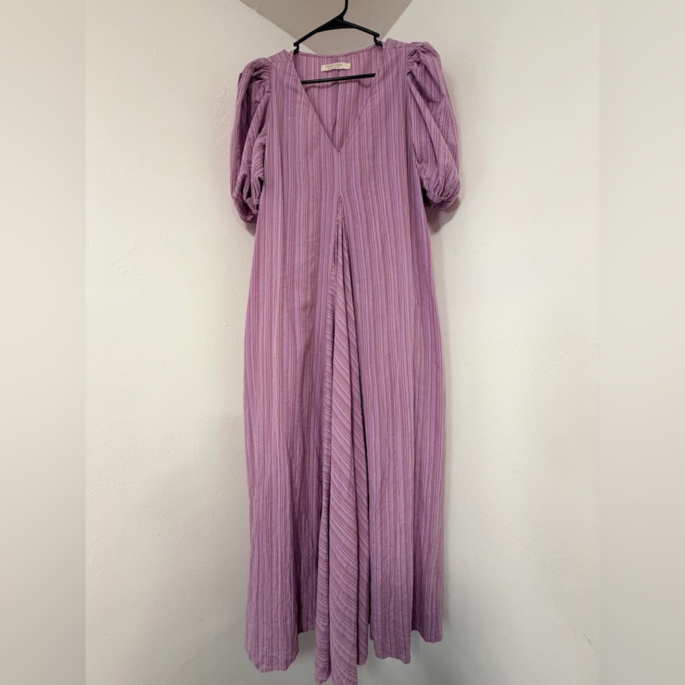 Christy Dawn Ellie Dress Crinkled Lavender Size Medium